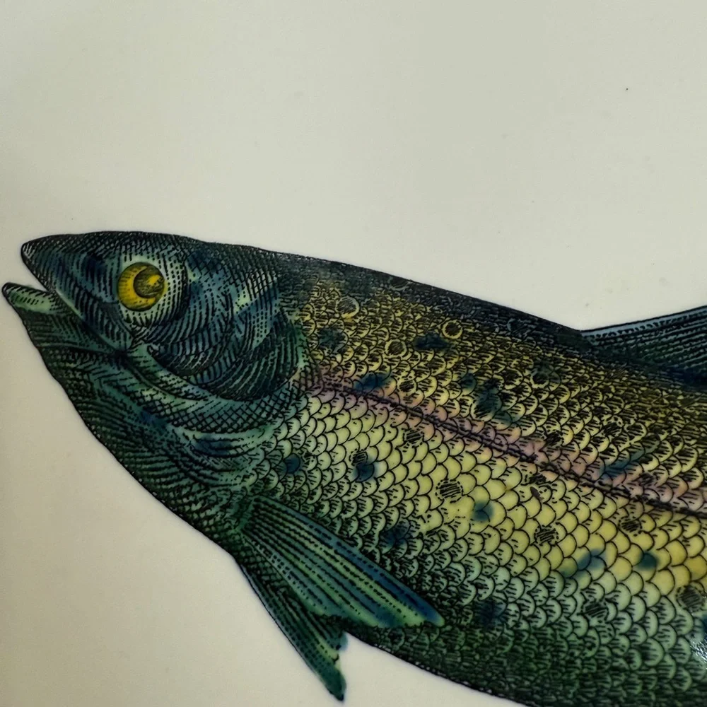 Williams Sonoma English Angler 17 inch platter Made in England